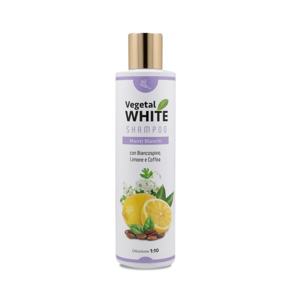 Vegetal White Shampoo per manti bianchi 250 ml - 1 lt - 5 lt
