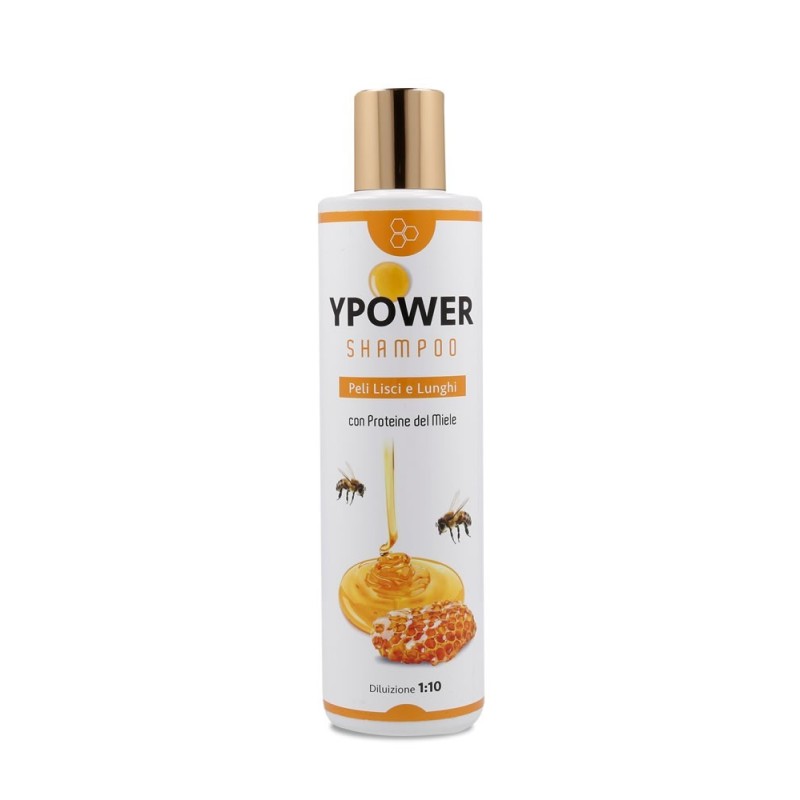 Ypower Shampoo al Miele 250 ml - 1 lt - 5 lt - ariespet