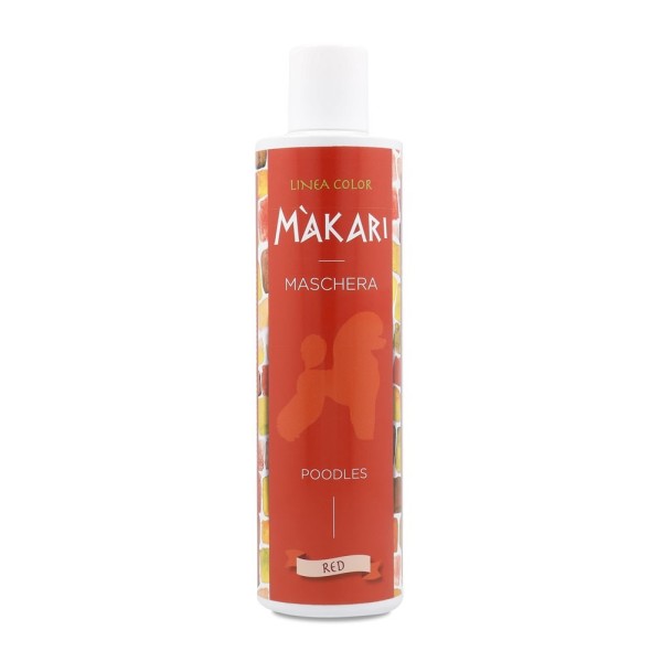 Màkari Color Bio Maschera Red rivitalizzante del colore 250 ml - 1 lt