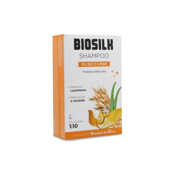 Box Biosilk Shampoo bustine monodose