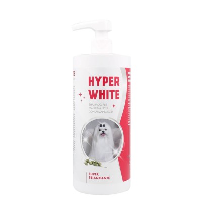 Hyper White Shampoo Super Sbiancante 250 ML - 1 LT - 5 LT - ariespet