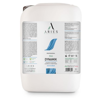 Dinamik Shampoo&Mask with Argan Oil 250 ML - 1 LT - 5 LT Dinamik Shampoo&Mask with Argan Oil 250 ML - 1 LT - 5 LT
