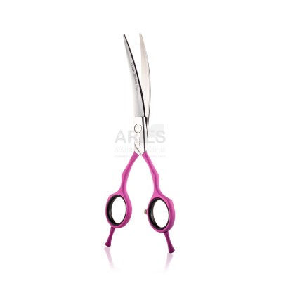 Asian Style Lama Super Curva Pink 6" cm 16,5 - ariespet