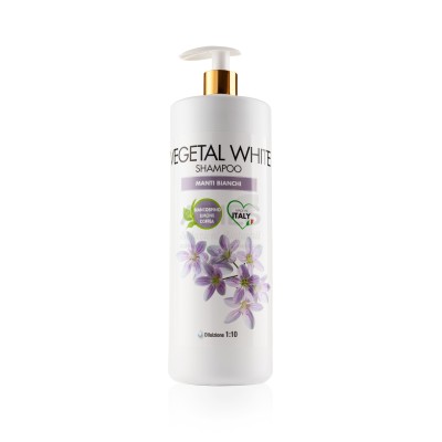 Vegetal White Shampoo per manti bianchi 250 ml - 1 lt - 5 lt - ariespet