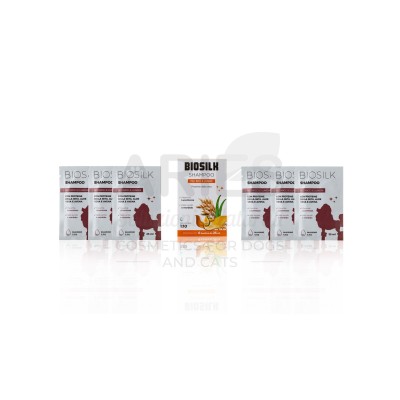 Box Biosilk Shampoo bustine monodose - ariespet
