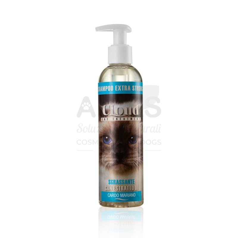 Shampoo per Gatti Sgrassante Cloud 250 ML – 1 LT - ariespet