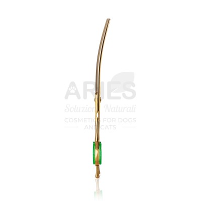 Forbice Grey Widow 7,5" Dentata Curva 27 Denti 20 cm - ariespet